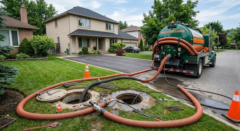 Sewage System Cleaning project example